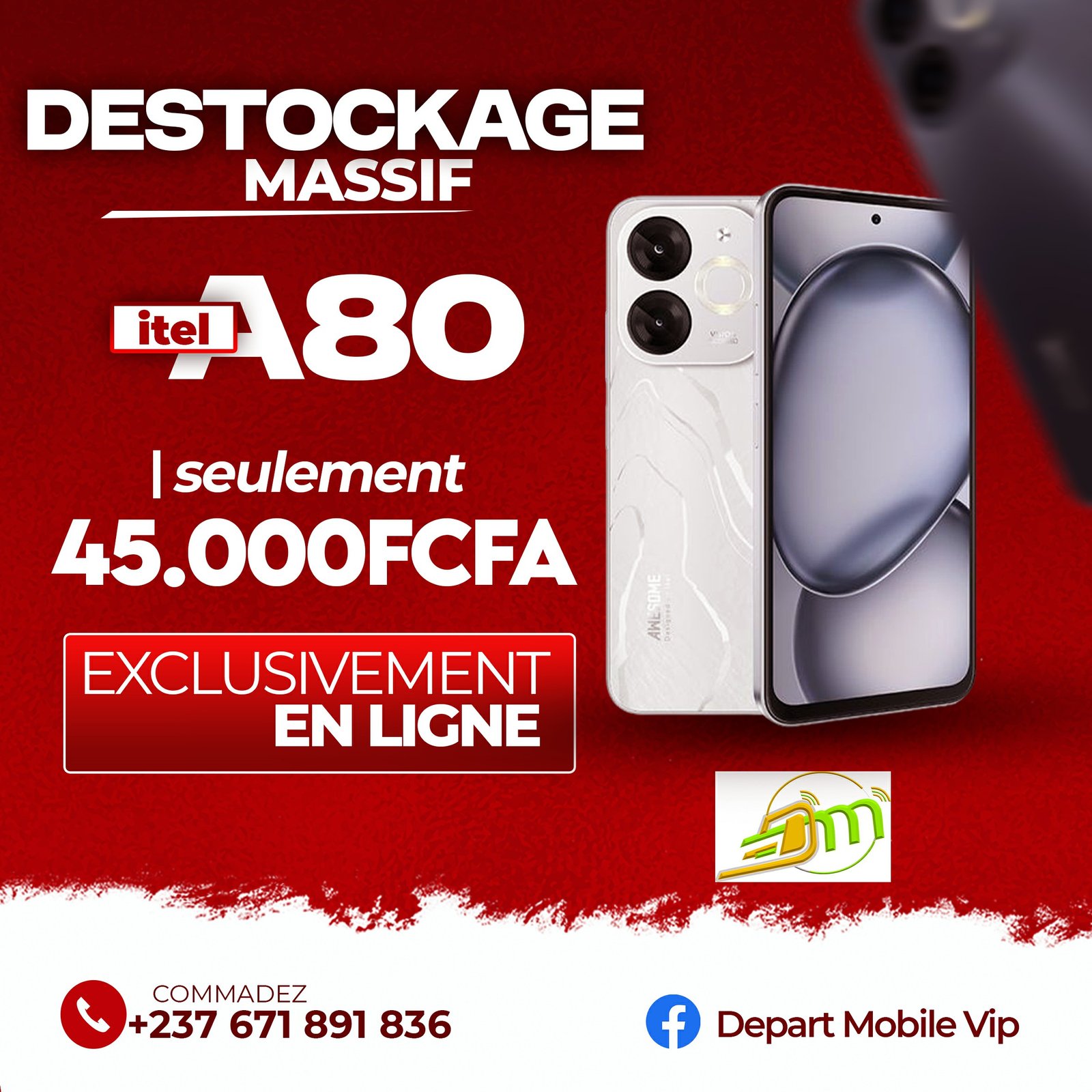 FLYER ITEL A801