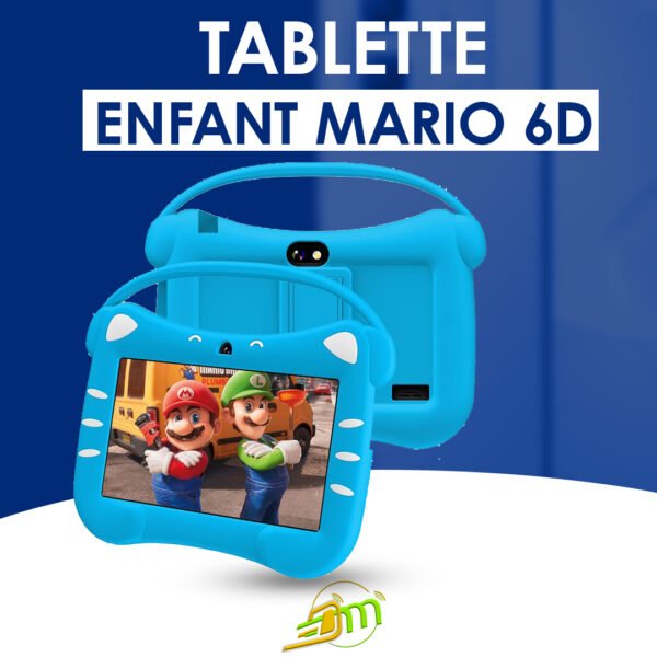 TABLETTE ENFANT MARIO 6D